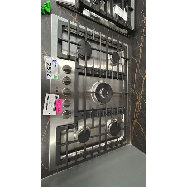 BOSCH 30" GAS COOKTOP 5-BURNER. MODEL NGM8058UC
