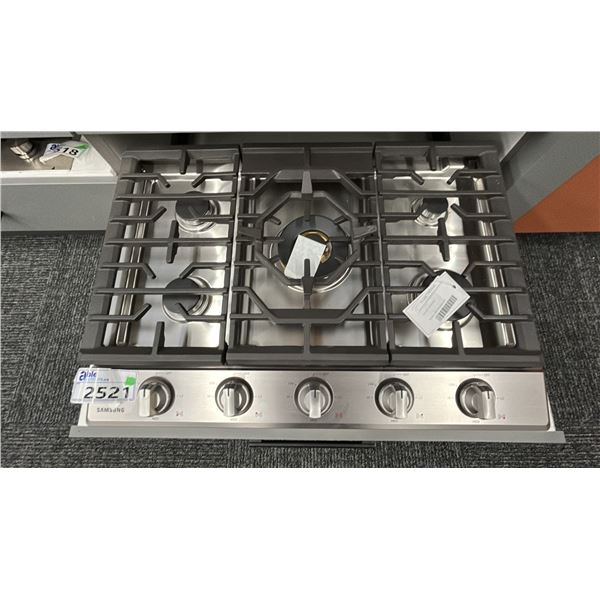 SAMSUNG 30" COOKTOP GAS PREMIUM DELUXE. MODEL NA30K775OTS-AA