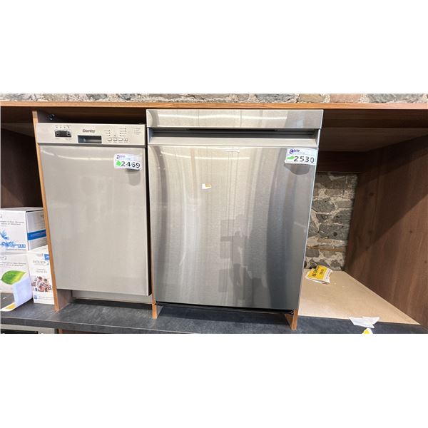 SAMSUNG AQUA BLAST DISHWASHER 39 DBA POCKET HANDLE. MODEL DW80R9950US/AC
