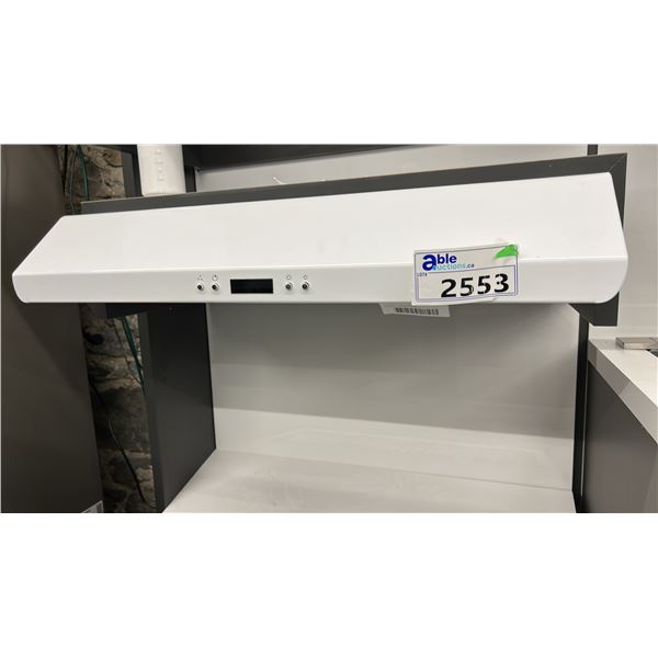 BROAN HOOD FANS SAHALE SERIES 400 CFM 30. MODEL BKDJ130WH