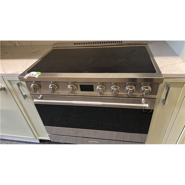 SMEG 36" PRO SLIDE IN RANGE MODEL SPR36UIMX RETAIL $7500