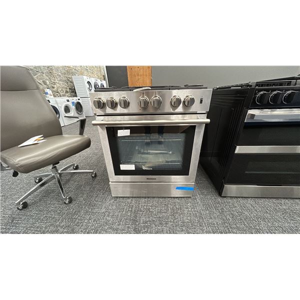 BLOMBERG 30" FULL DEPTH SLIDE IN RANGE MODEL BGR30522CSS RETAIL $3800