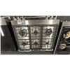 Image 2 : GE CAFE 30" 6 BURNER GAS RANGE DUAL FUEL DOUBLE OVEN MODEL CC2S950P2MS1 RETAIL $5000