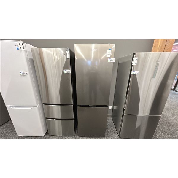 FULGOR 24"W X 72"H. 400 SERIES FREESTANDING REFRIGERATOR. MODEL FM4FBM24SS1