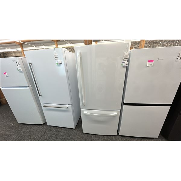 GE 30"21W X 70"H. BOTTOM MOUNT REFIGERATOR 20.9 CU FT. MODEL GDEDGKWW