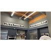 Image 1 : TWO KITCHENAID SIGNS. EACH 8' WIDE