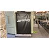 Image 3 : 2 SMEG SIGNS, EACH 4' LONG, SMEG RETRACTABLE DISPLAY AND HESTAN SIGN
