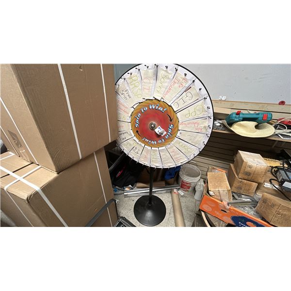 SPIN TO WIN WHEEL