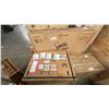 Image 2 : ASHLEY FURNITURE DROP LEAF PATIO TABLE AND FOUR CHAIRS. MODEL D398-15 AND D446-02