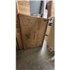Image 3 : ASHLEY FURNITURE DROP LEAF PATIO TABLE AND FOUR CHAIRS. MODEL D398-15 AND D446-02