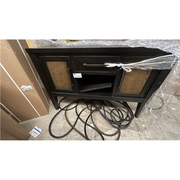 ASHLEY FURNITURE DARK GREY 57" WOOD TV STAND/SIDEBOARD MODEL D841-60