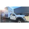 Image 1 : 2019 FORD F550 SUPERDUTY XLT, 2DR BOX TRUCK, WHITE, VIN 1FDUF5GT1KED31779,