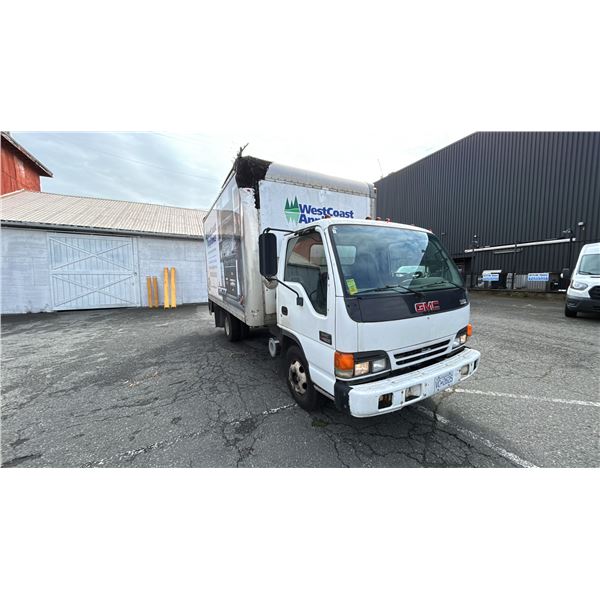 2003 GMC W4500, 2DR BOX TRUCK, WHITE, VIN J8DC4B14537006773,