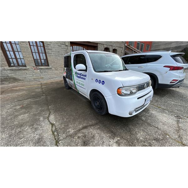 2009 NISSAN CUBE, 4DRSW, WHITE, VIN JN8AZ28R59T113502,