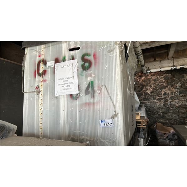 PALLET OF TRAEGER PECAN SMOKING PELLETS. APPROX 75 BAGS X 20 LBS PER BAG.