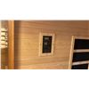 Image 3 : 2 PERSON INFRARED SAUNA. 46" X 40".  110 VOLT POWER. REMOTE CONTROL. EASY TO ASSEMBLE.