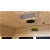Image 4 : 2 PERSON INFRARED SAUNA. 46" X 40".  110 VOLT POWER. REMOTE CONTROL. EASY TO ASSEMBLE.