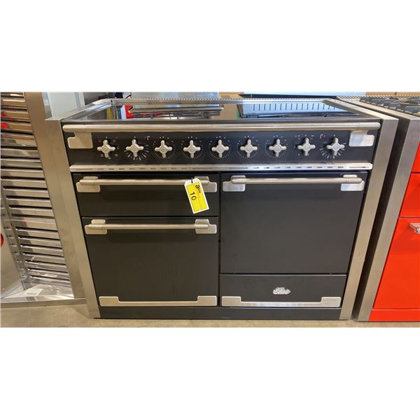 AGA ELISE MODEL AEL48IN-MBL. 48" 5 ZONE CERAMIC INDUCTION RANGE WITH TRIPLE OVEN SYSTEM-