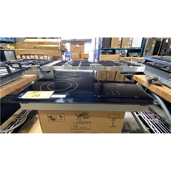 SAMSUNG MODEL NZ24T4360RK. BLACK 24" 4 ELEMENT 24"INCH CERAMIC RADIANT ELECTRIC COOKTOP