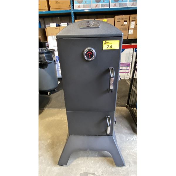 BROIL KING MODEL 923610. VERTICAL CHARCOAL CABINET SMOKER