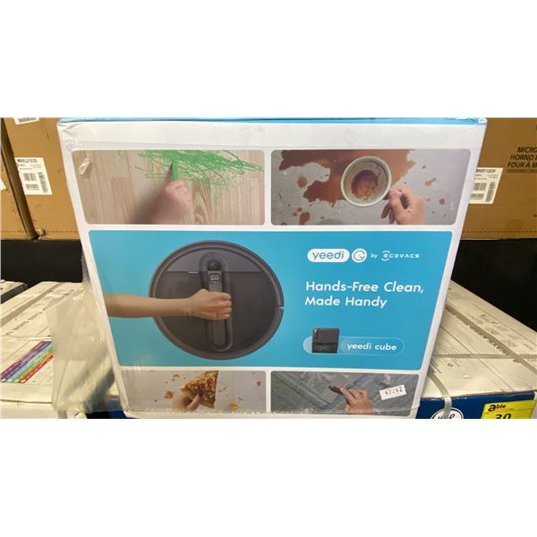 ECOVACS YEEDI CUBE PRO S1 ALL-IN-ONE ROBOT VACUUM AND MOP UNIT VISUAL (VSLAM) LASER FUSION