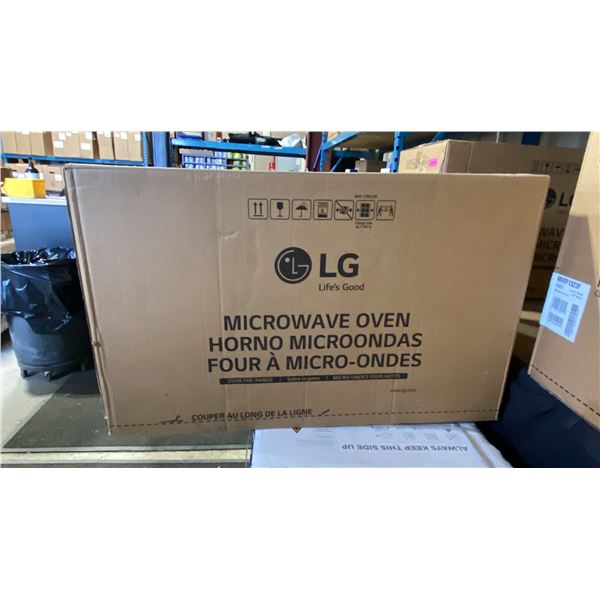 LG MODEL MVEL2137D. 30" OVER-THE-RANGE SMART MICROWAVE