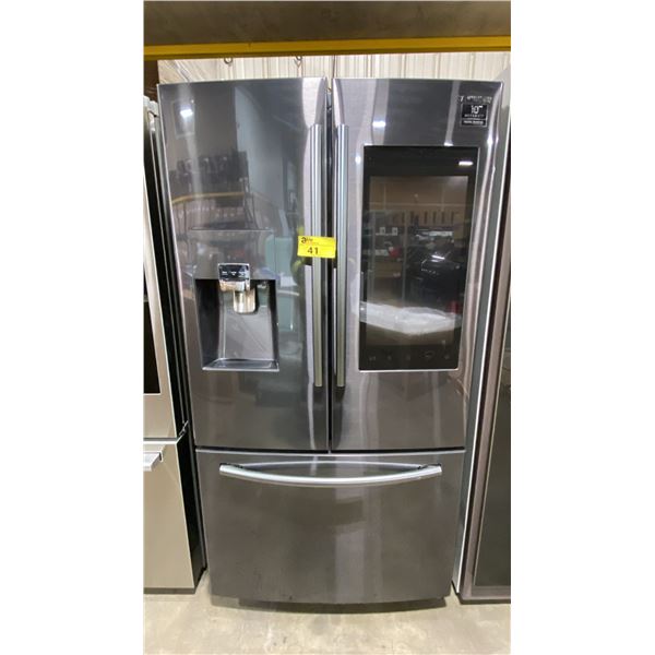 SAMSUNG MODEL RF265BEAESG/AC. 36" STAINLESS STEEL FRENCH DOOR SMART REFRIGERATOR WITH