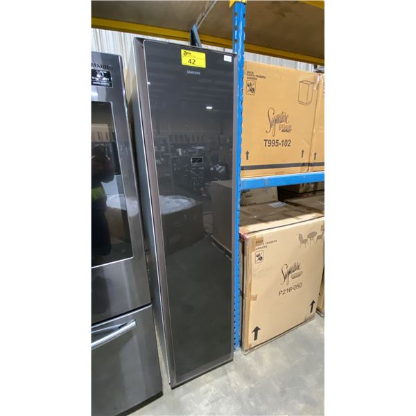 SAMSUNG MODEL DF60R8200DG/A1. 4CU FT STEAM CLOTHING CARE SYSTEM WITH
