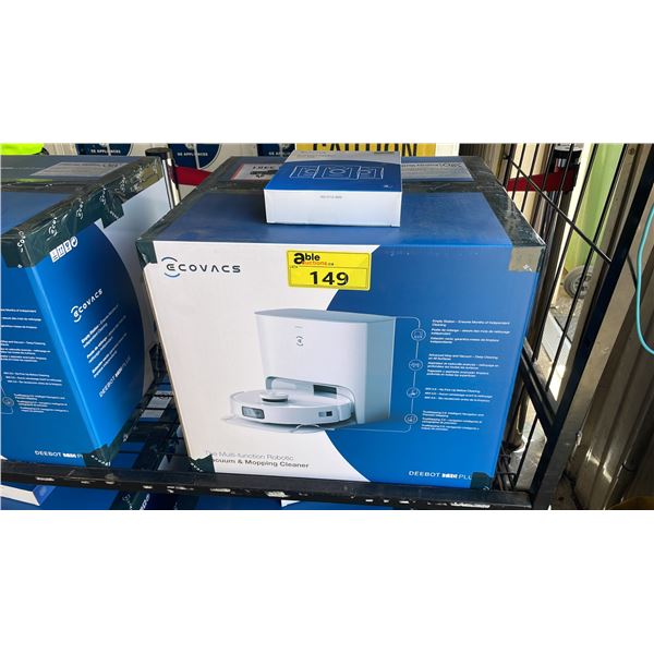 ECOVACS DEEBOT T10 PLUS (DBX33) PREMIUM ROBOT VACUUM AND MOP COMBINATION UNIT BUILT IN CAMERA,