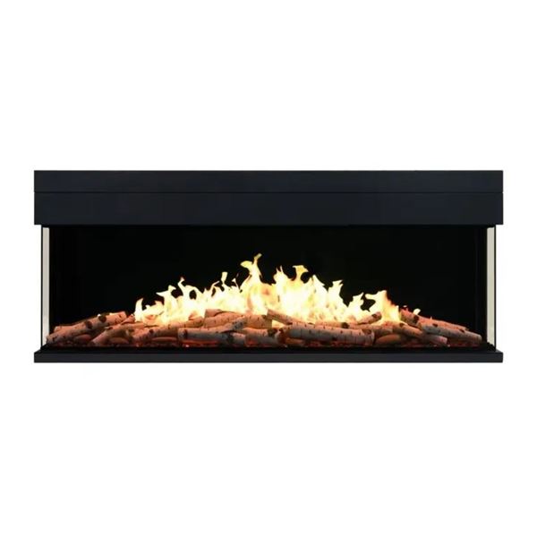 LATITUDE MODEL EF10192 BLACK 55" PRO MULTI-SIDED ELECTRIC SMART LCD HD FLAME TECH FIREPLACE