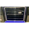 Image 4 : LG MODEL LSE5615ST. 30" ELECTRIC SLIDE IN GLASS TOP 4 BURNER / WARMING ZONE RANGE