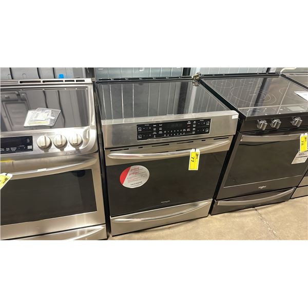 FRIGIDAIRE GALLERY MODEL CGIH3047VFB. 30" STAINLESS STEEL FRONT CONTROL INDUCTION RANGE WITH