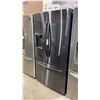 Image 1 : SAMSUNG MODEL RF23R6201SG/AA. 36" BLACK MATTE STEEL FRENCH DOOR SMART REFRIGERATOR