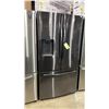 Image 2 : SAMSUNG MODEL RF23R6201SG/AA. 36" BLACK MATTE STEEL FRENCH DOOR SMART REFRIGERATOR