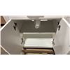 Image 4 : IKOU INC MODEL KA72. WHITE QUARTZ TOP 72"W X 22"D WHITE 6 DRAWER 4 DOOR BATHROOM VANITY WITH SINKS