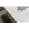 Image 7 : 10WA-HAMB72-039EI. WHITE QUARTZ TOP 72"W X 22"D DOVE GREY 6 DRAWER 4 DOOR BATHROOM VANITY WITH