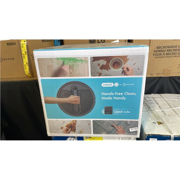 ECOVACS YEEDI CUBE PRO S1 ALL-IN-ONE ROBOT VACUUM AND MOP UNIT VISUAL (VSLAM) LASER FUSION