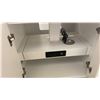 Image 4 : IKOU INC MODEL TO48. WHITE QUARTZ TOP 48"W X 22"D WHITE 3 DRAWER 4 DOOR BATHROOM VANITY WITH SINK