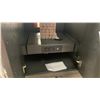 Image 4 : IKOU INC MODEL VA42. WHITE QUARTZ TOP 42"W X 22"D ESPRESSO 6 DRAWER 2 DOOR BATHROOM VANITY WITH SINK
