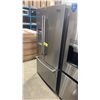 Image 2 : MAYTAG MODEL MFT2772HEZ. 35.69" STAINLESS STEEL FRENCH DOOR BOTTOM FREEZER REFRIGERATOR WITH LED