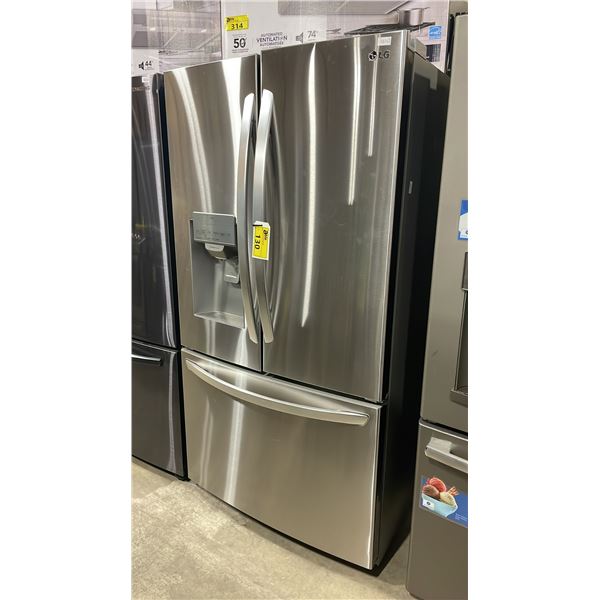 LG MODEL LHFS28XBS. 36" STAINLESS STEEL FRENCH DOOR BOTTOM FREEZER REFRIGERATOR WITH