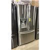 Image 2 : LG MODEL LHFS28XBS. 36" STAINLESS STEEL FRENCH DOOR BOTTOM FREEZER REFRIGERATOR WITH