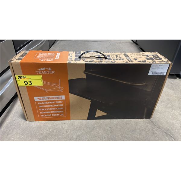 TRAEGER PRO 575 / IRONWOOD 650 FOLDING FRONT SHELF