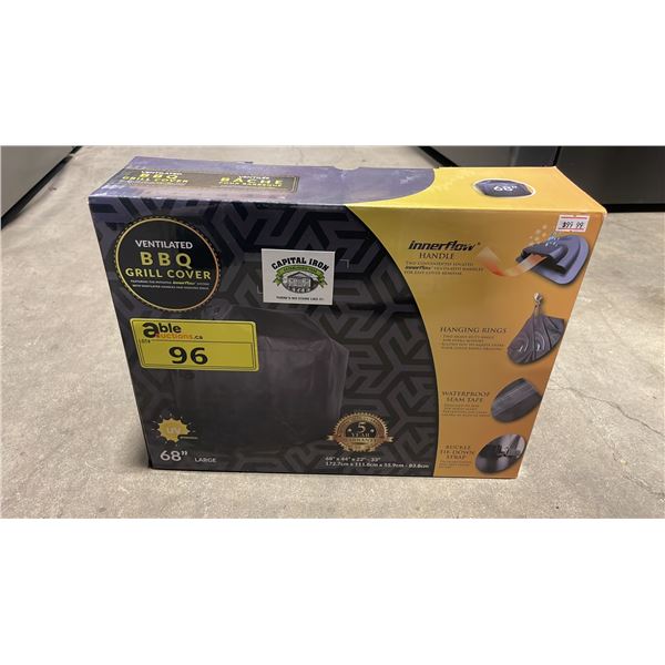 MONTANNA RVR-68 REVERSIBLE 68" HOUSE BARBEQUE GRILL COVER