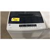 Image 3 : GE GNW128PSMWW. TURBO HE SPACE SAVING PORTABLE WHITE / STAINLESS STEEL TUB TOP LOAD WASHING MACHINE