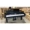 Image 1 : SUZUKI MDG-330 BLACK LACQUER DIGITAL ELECTRIC MINI GRAND PIANO WITH BLUETOOTH, 4.3" COLOR LCD SCREEN