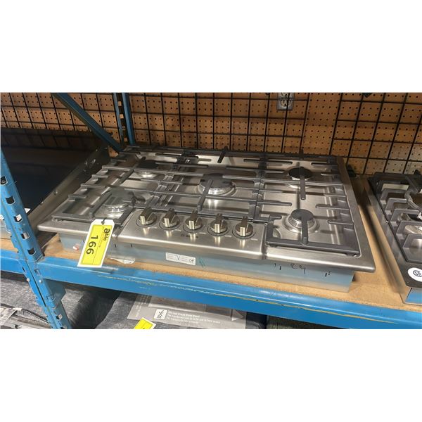 BOSCH MODEL NGMP056UC. STAINLESS STEEL  30" CLASSIC STYLE 5 BURNER GAS COOKTOP