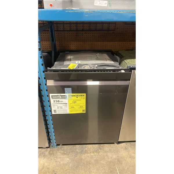 LG MODEL LDPM6762D. BLACK STAINLESS STEEL 24" INTEGRATED CONTROL INSERT DISHWASHER