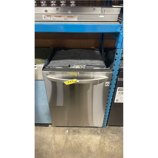 LG MODEL LDTS5552S. STAINLESS STEEL  24" INTEGRATED CONTROL INSERT DISHWASHER