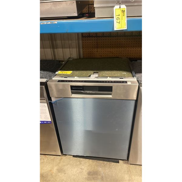 BOSCH SUPER SILENCE PLUS MODEL SHE89PW75N. STAINLESS STEEL  24" INTEGRATED CONTROL INSERT DISHWASHER
